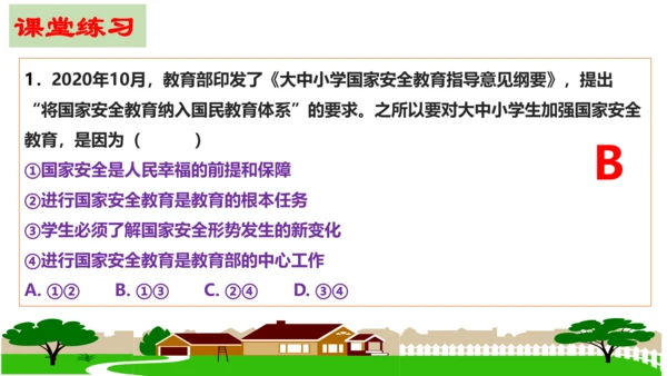 【新课标】9.1 认识总体国家安全观课件（21张PPT）