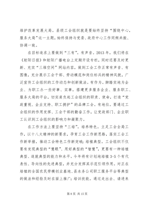 县总工会年度工作会议讲话.docx
