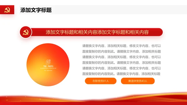 2023党支部书记党建工作述职报告ppt