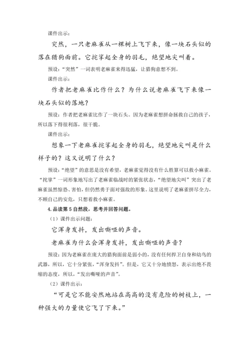 16.麻雀