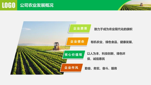 水果蔬菜农业招商农产品宣传通用PPT模板