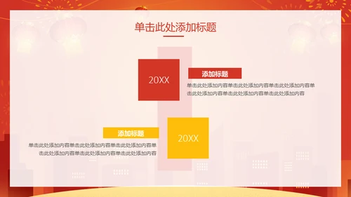新年快乐过年通用PPT模版