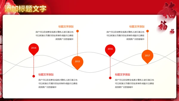 喜庆大气开门红开业盛典活动策划PPT模板