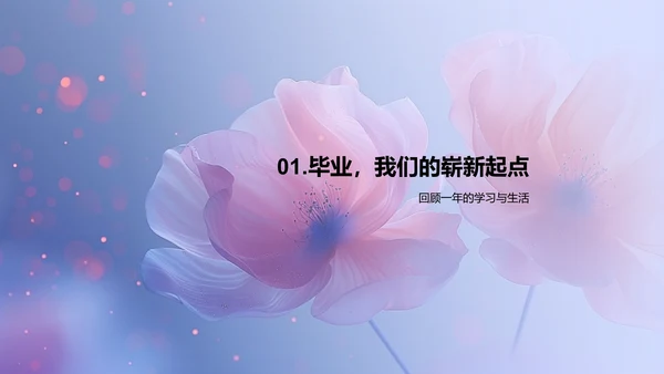 毕业季回顾PPT模板