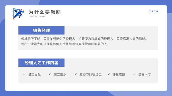 紫色蓝色商务插画简约模版销售管理培训通用PPT个人总结课件