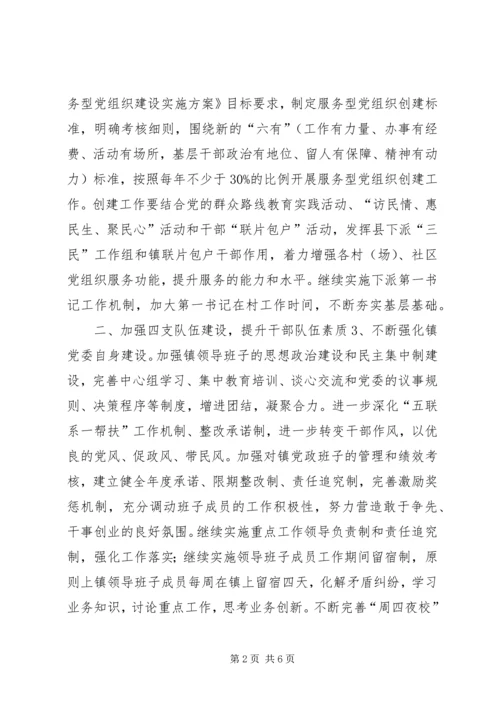 乡镇基层组织建设工作要点.docx