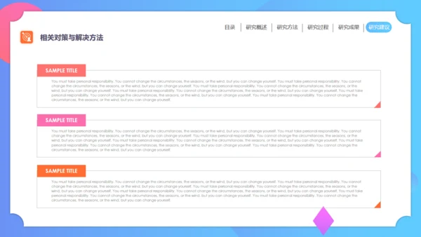 毕业答辩论文开题报告通用PPT模板