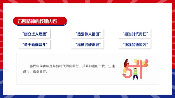 青春正能量团委共青团五四青年节专题党课PPT