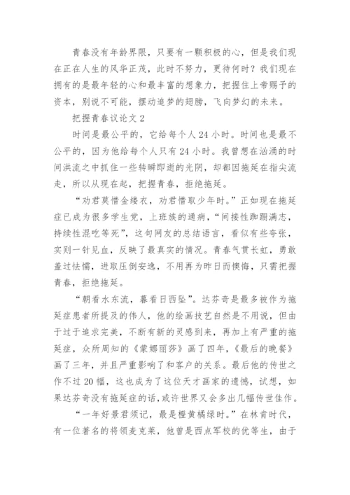 把握青春议论文.docx