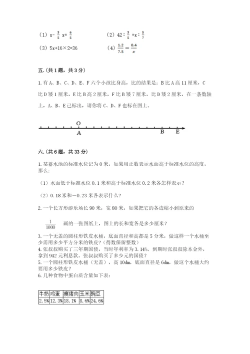 辽宁省【小升初】小升初数学试卷附参考答案【巩固】.docx