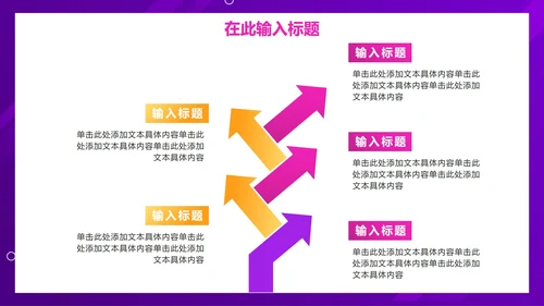 紫色扁平电商双十一促销PPT模板