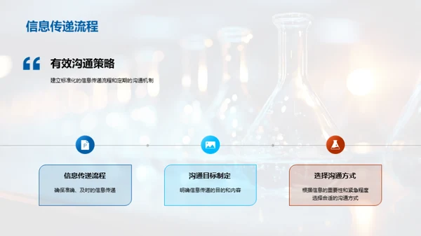 化学项目高效沟通