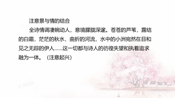 第12课 《诗经》二首——蒹葭 课件(共17张PPT)