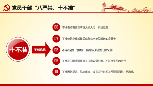 微党课坚持党员标准争做合格党员PPT模板