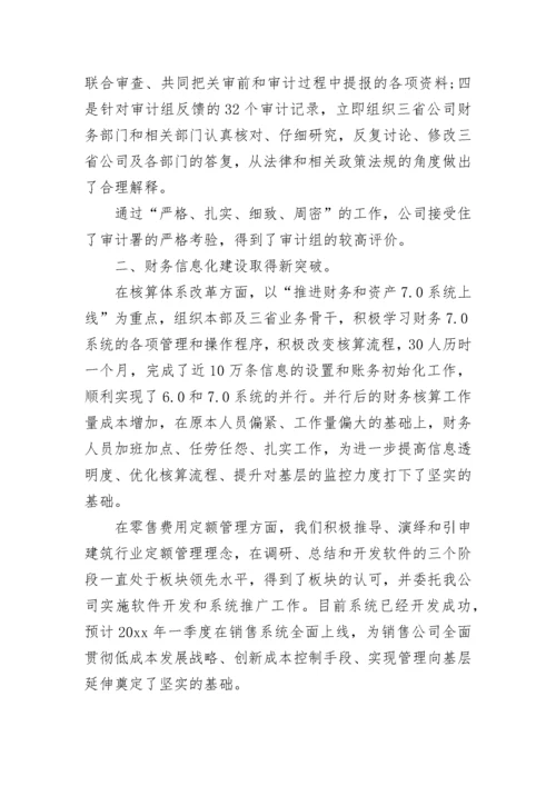 财务总监工作总结报告.docx