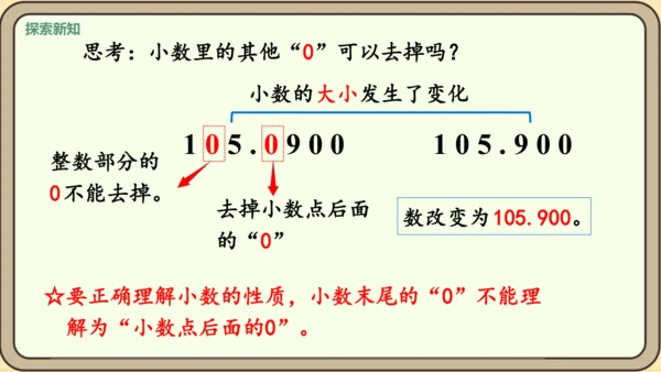 新人教版数学四年级下册4.2.1    小数的性质课件