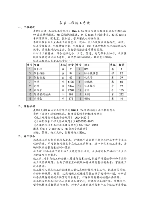 仪表工程施工方案-壳牌天津10.docx