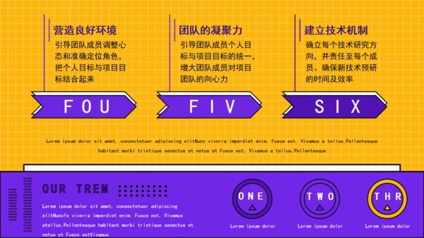 卡通风年终总结通用PPT模板