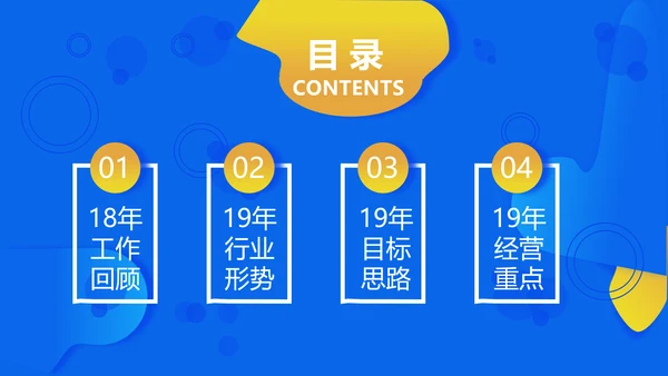 通讯行业商务年终总结PPT模板