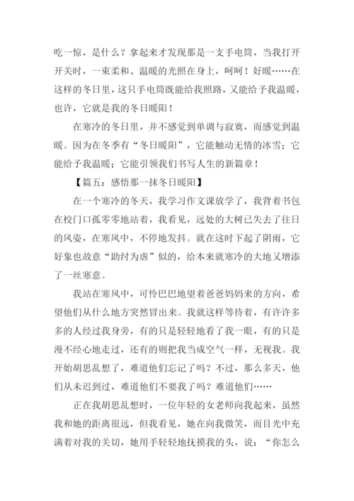 冬日暖阳作文700字-1.docx