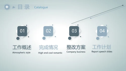 医院主任述职报告工作总结动态PPT