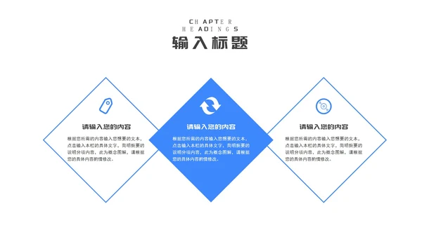 简约蓝色几何销售岗位工作述职报告PPT模板