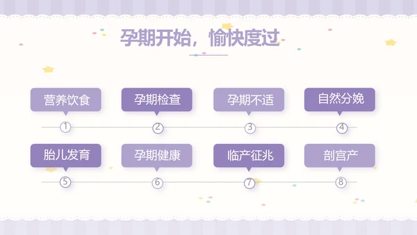 紫色大气母婴婴儿工作总结汇报PPT