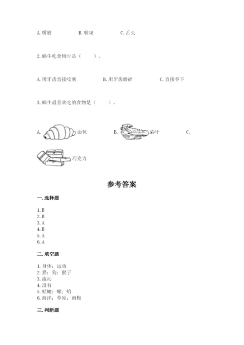 教科版一年级下册科学期末测试卷及参考答案（预热题）.docx