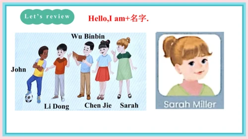 一年级英语上学期 Unit 1 Hello！Lesson 3 课件