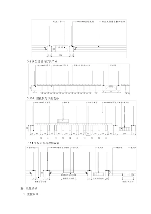 地铁车站吊顶专项施工方案教学内容