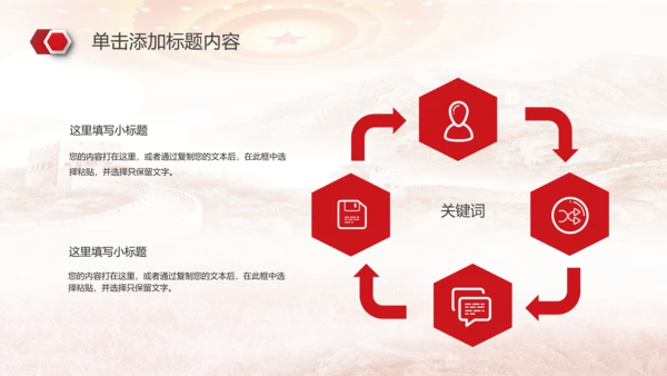 中国共青团团委2018工作总结PPT模板