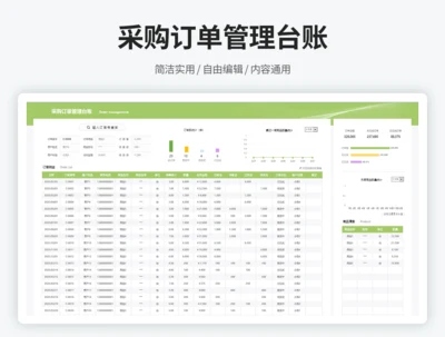 采购订单管理台账.