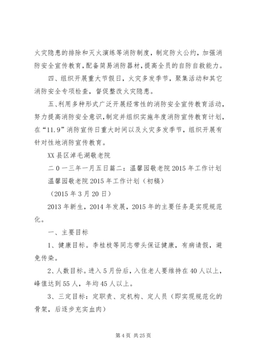 敬老院的新年工作计划.docx