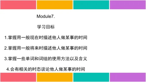 【外研版（一年级起点）】五年级下册 Module7 同步知识梳理课件