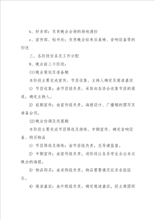 大学圣诞晚会策划方案5篇