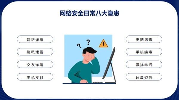 网络安全宣传通用PPT模板