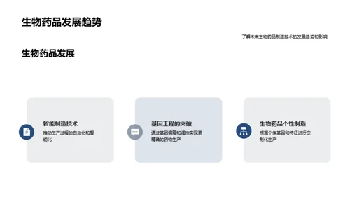 生物药品制造新纪元