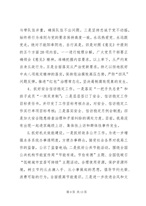 乡镇水务局年度工作总结.docx