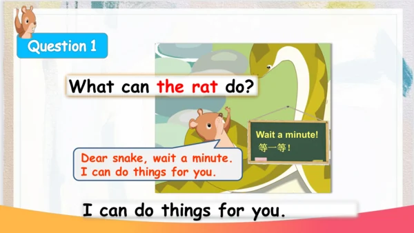 Unit 4 What can you do?  C  Story time 课件(共28张PPT）