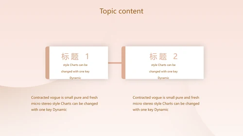 粉色创意时尚品牌策划动态PPT模板