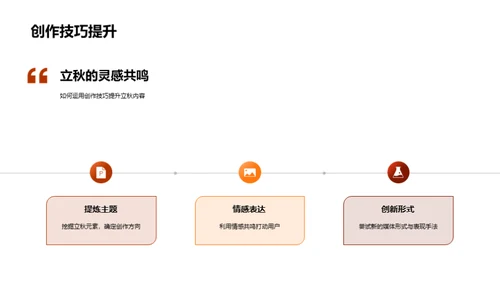 立秋节气新媒体创新