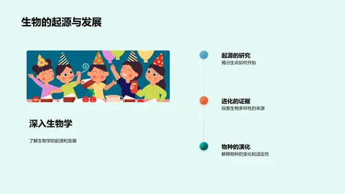 生物学基础与应用PPT模板