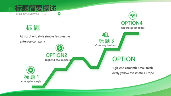 绿色医疗医药代表工作汇报动态PPT