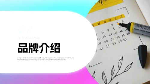 品牌营销策划宣传通用PPT模板