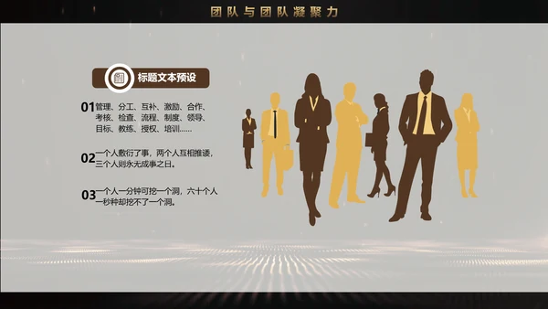 奥斯卡小金人金牌团队培训管理PPT课件