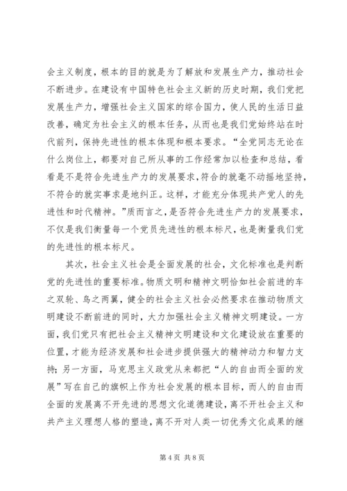 党的先进性的理论内涵、评价标准和实践思路.docx