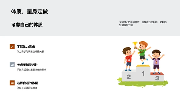 乐器分类与演奏PPT模板