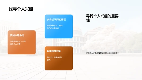 大学生活探索之旅