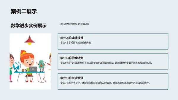 五年级数学教学总结PPT模板