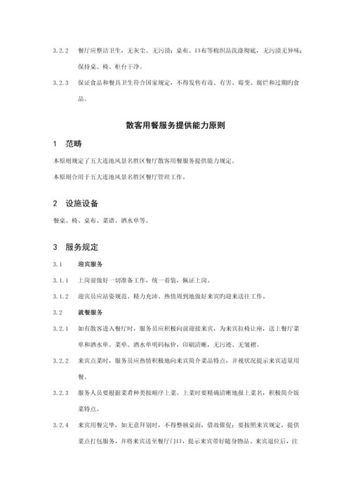 宾馆连锁酒店管理重点标准.docx